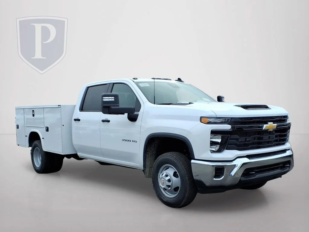 New 2026 Summit White Chevrolet Work Truck image 1