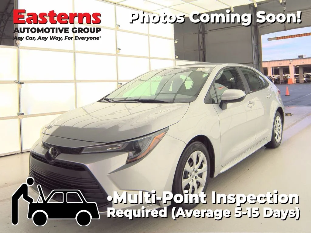 Used 2024 Silver Toyota LE image 1