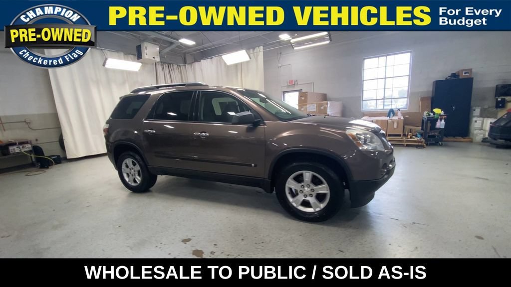 Used 2009 GMC Acadia SLE with VIN 1GKER13D89J183112 for sale in Royal Oak, MI