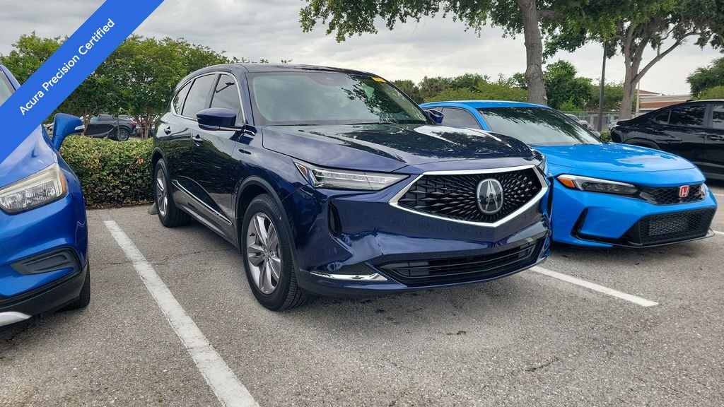 Certified Used 2024 Fathom Blue Pearl Acura MDX image 6