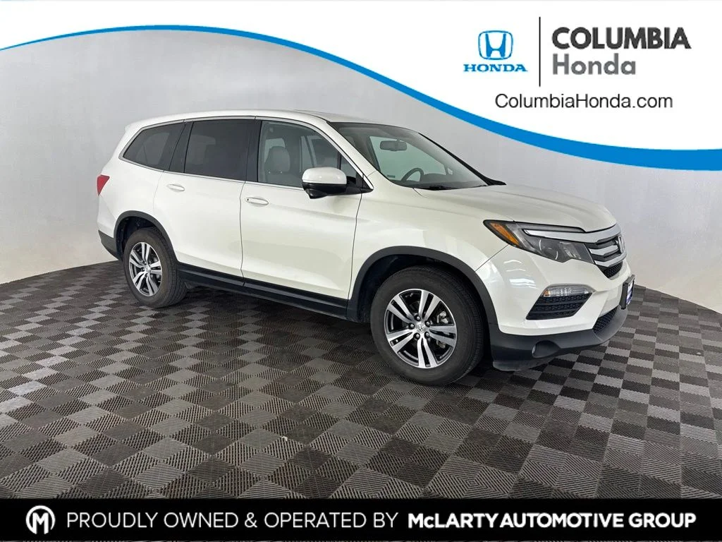 Certified Used 2018 White Honda EX-L image 1