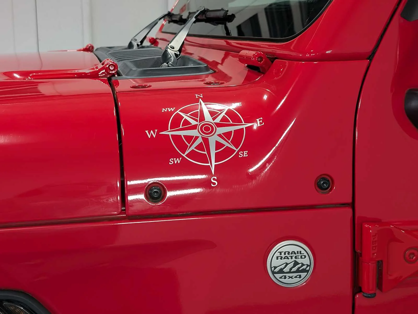 Used 2019 Firecracker Red Clearcoat Jeep Sahara image 13