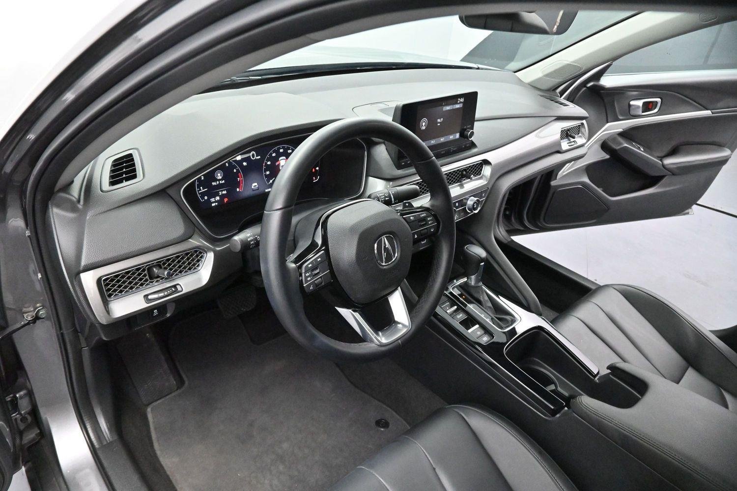 Used 2023 Liquid Carbon Metallic Acura Base image 12