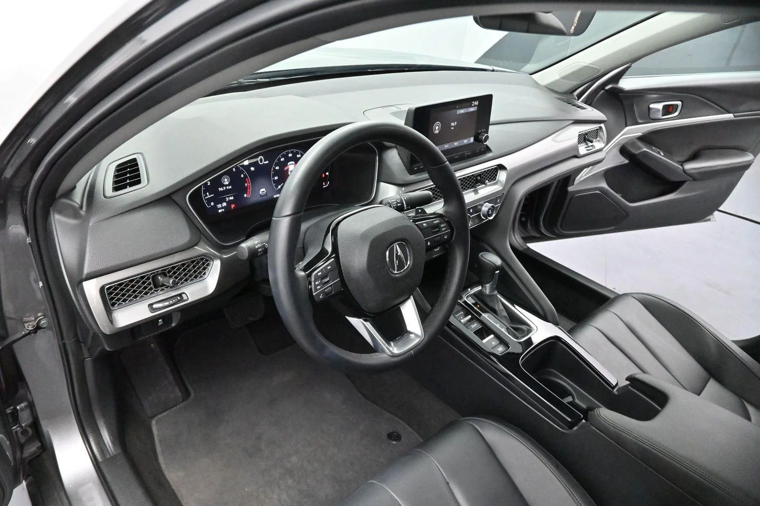 Used 2023 Liquid Carbon Metallic Acura Base image 12