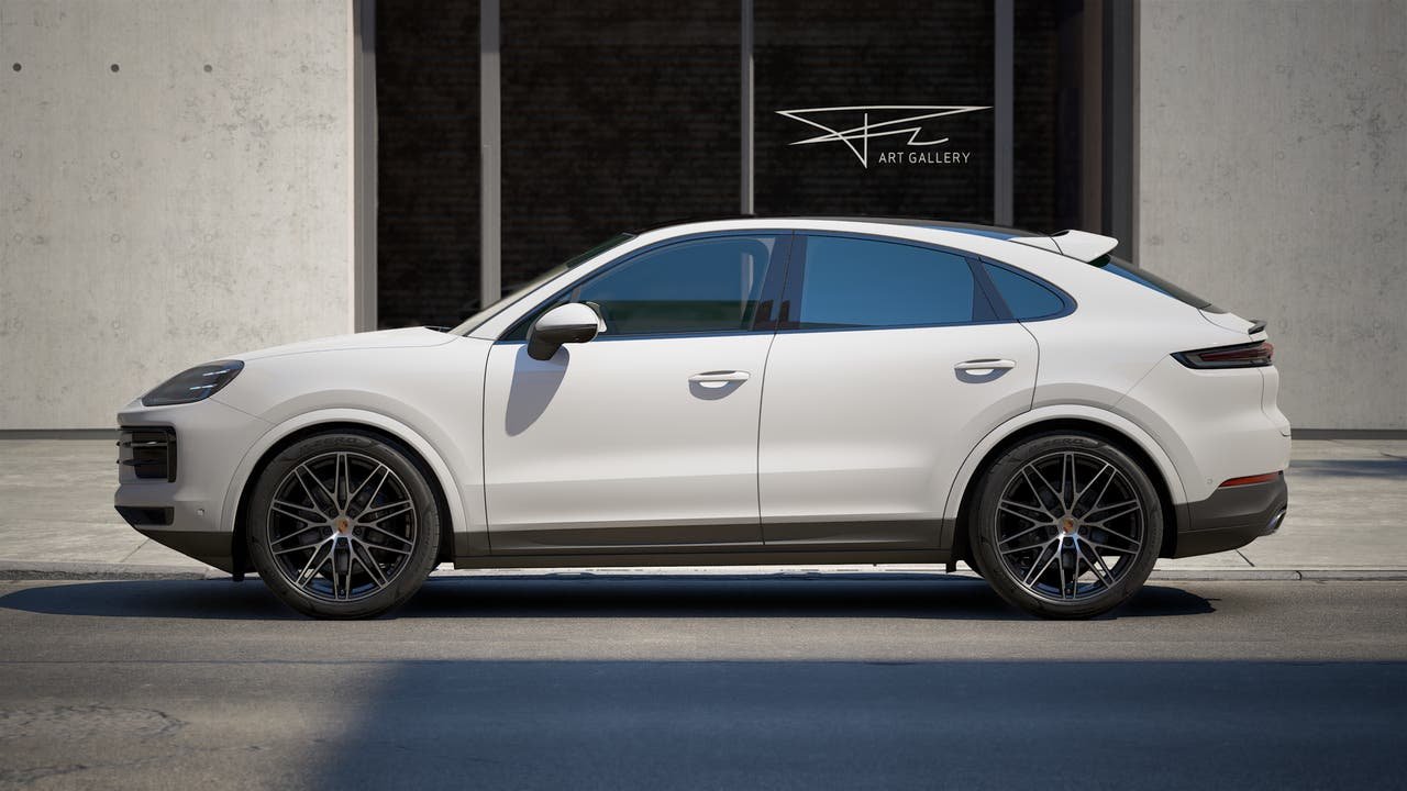 New 2027 White Porsche Coupe image 2