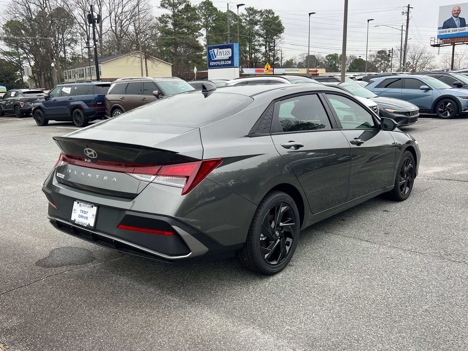 New 2026 Amazon Gray Hyundai SEL Sport image 5
