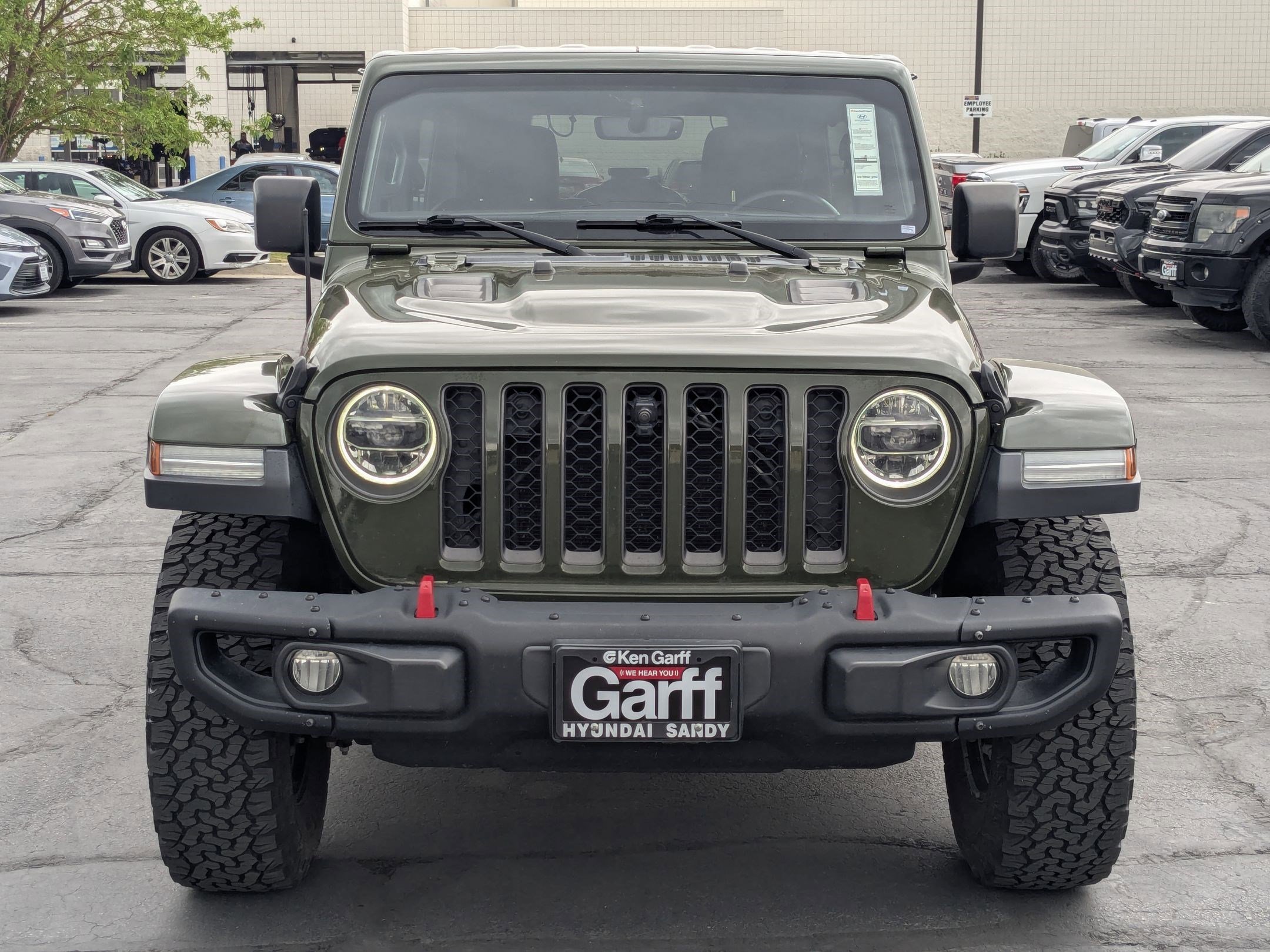 Used 2021 Sarge Green Clearcoat Jeep Unlimited Rubicon image 10