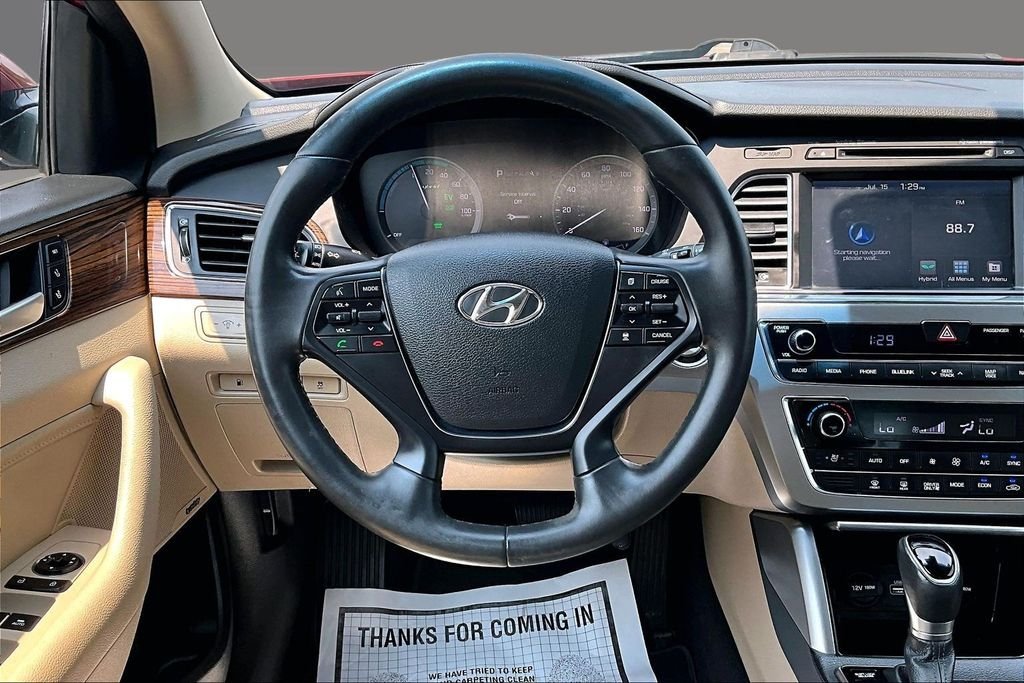 Used 2017 Hyundai Sonata Hybrid Limited with VIN KMHE34L37HA064466 for sale in Van Wert, OH
