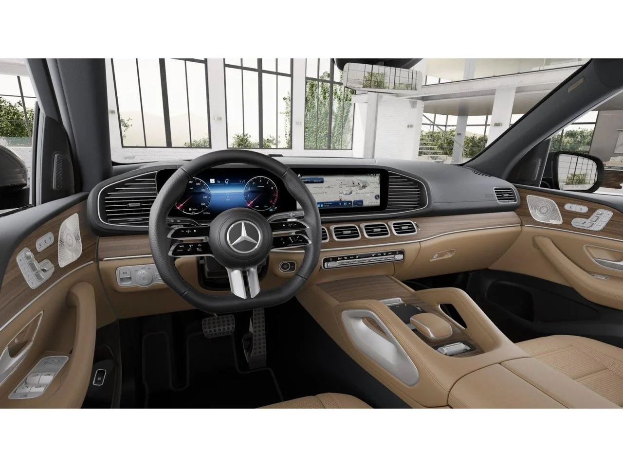 New 2026 MANUFAKTUR Alpine Grey Mercedes-Benz GLS 450 image 3