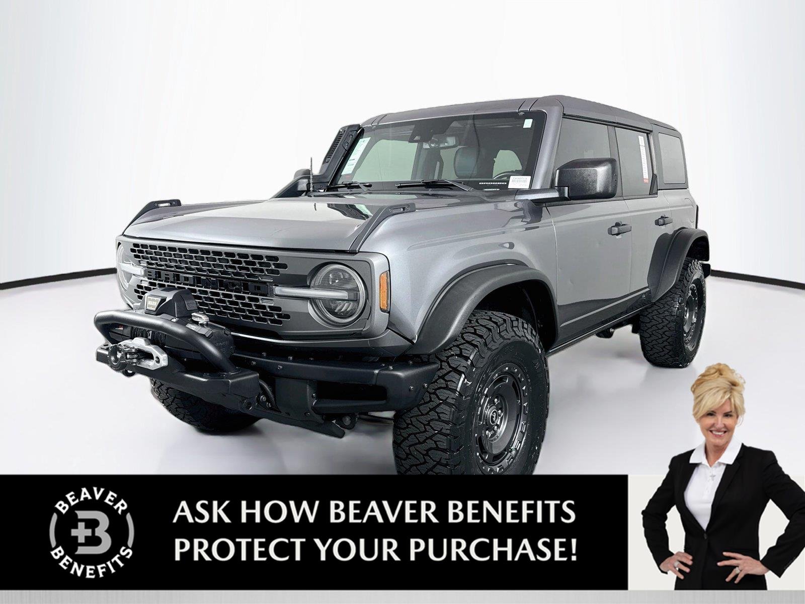 Used 2024 Carbonized Gray Ford Everglades image 1