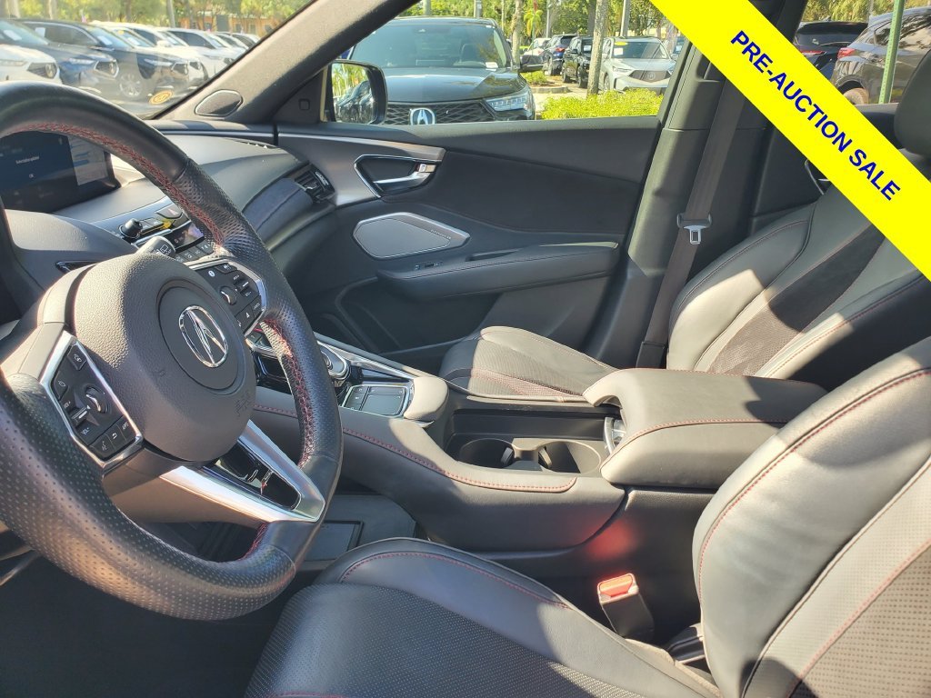 Used 2024 Black Acura A-Spec Advance Package image 16