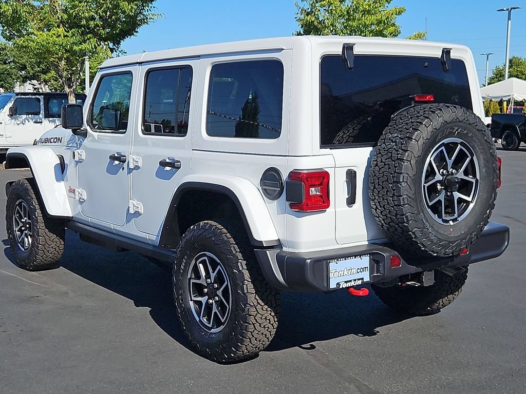 New 2026 Bright White Clear-Coat Exterior Paint Jeep Rubicon image 4
