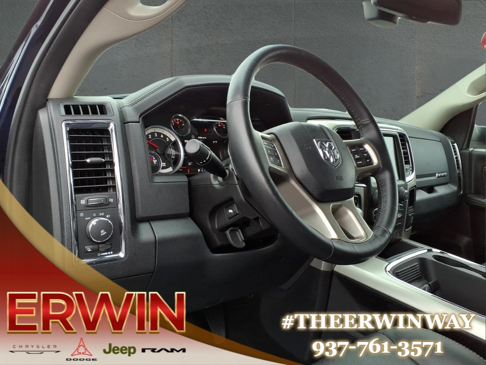 Used 2016 Blue Streak Pearl Coat RAM Laramie image 14