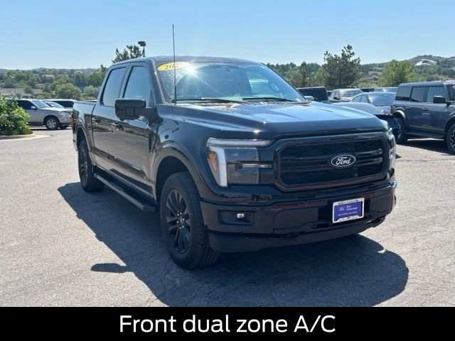 Certified Used 2025 Agate Black Metallic Ford Lariat image 9