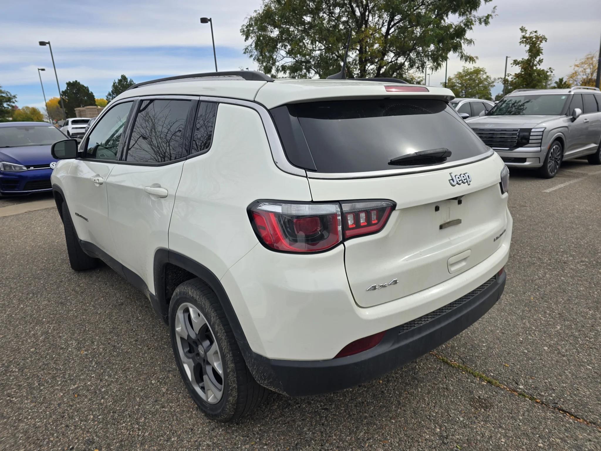 Used 2019 White Clearcoat Jeep Limited image 14