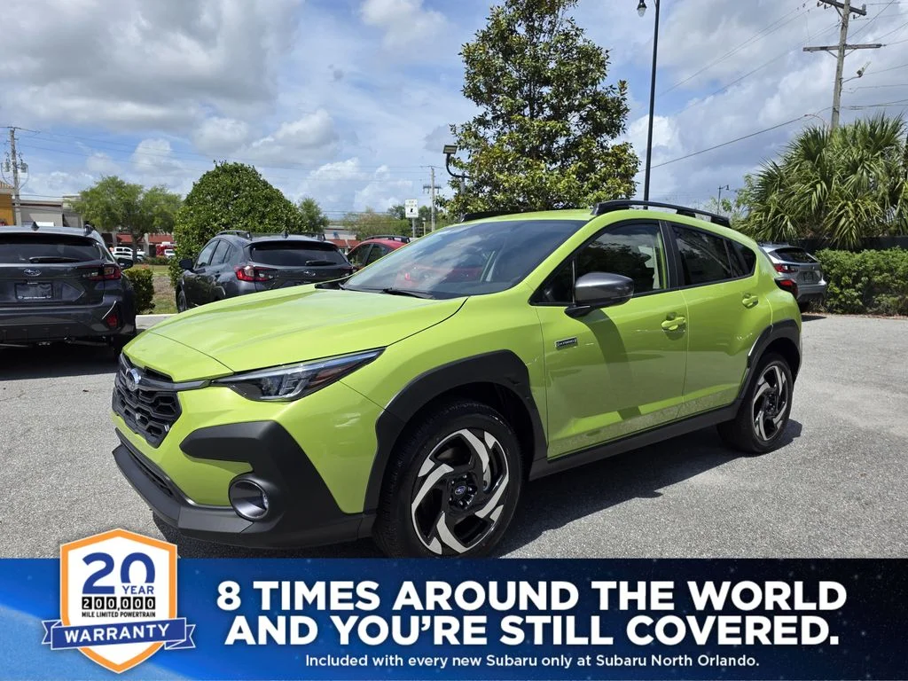 New 2026 CITRON YELLOW PEARL Subaru Limited Hybrid image 1