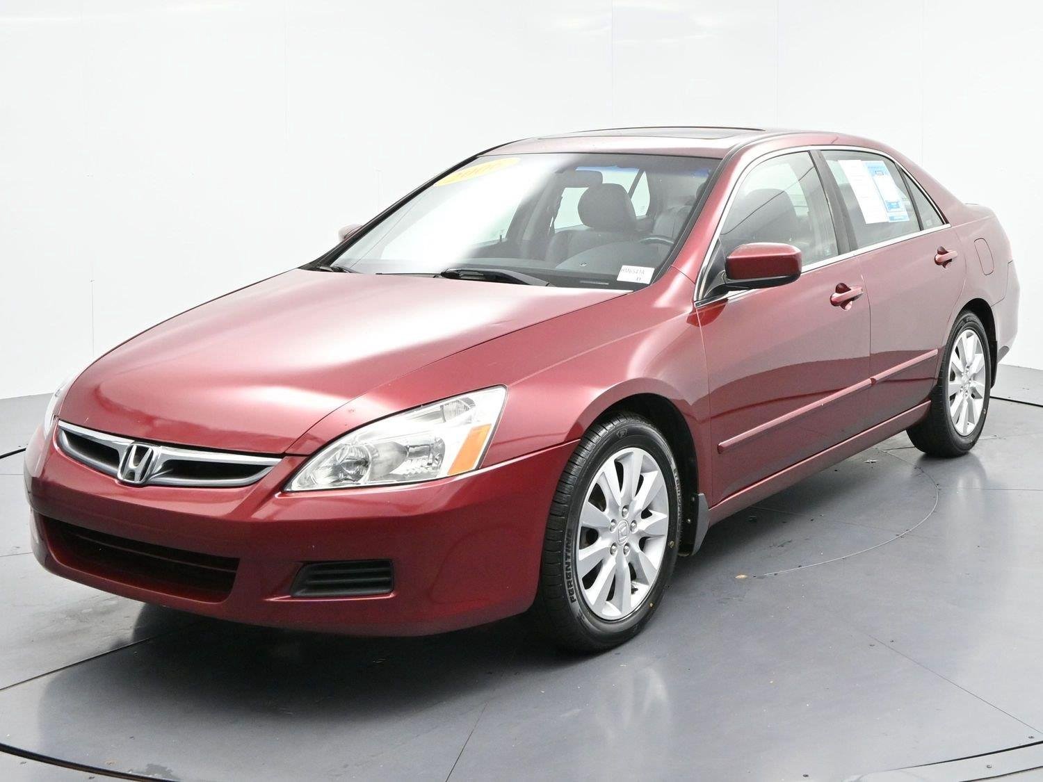 Used 2006 Red Honda EX-L V6 AT image 3