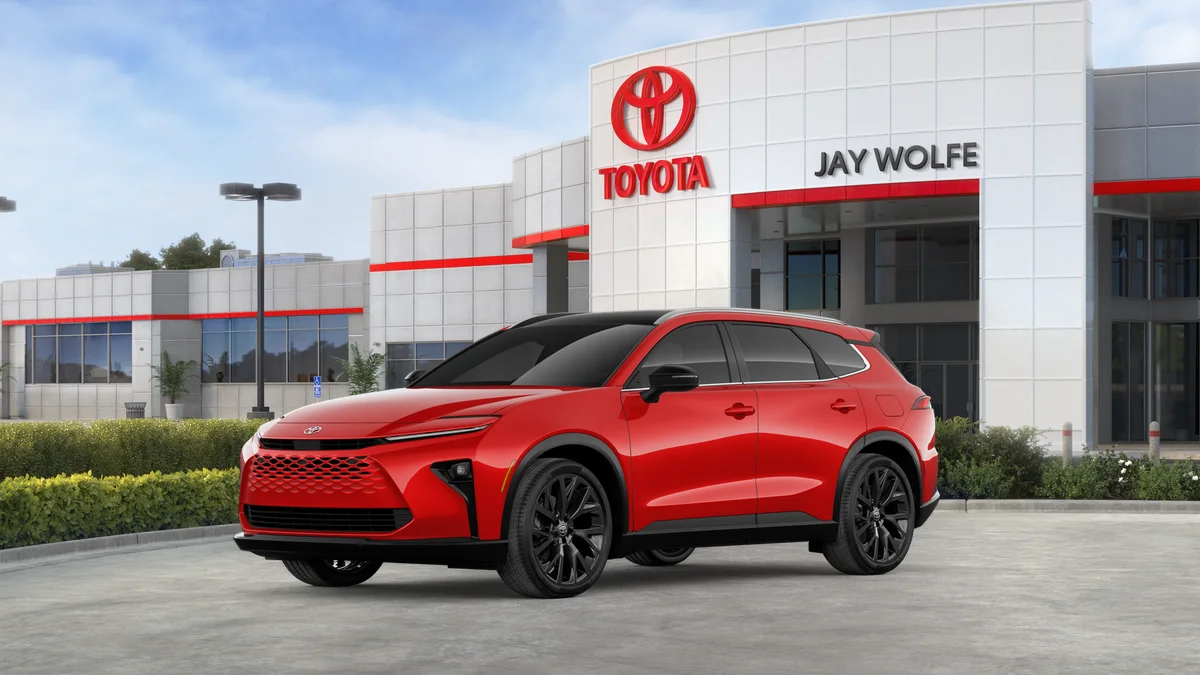 New 2026 Finish Line Red Toyota Limited image 2