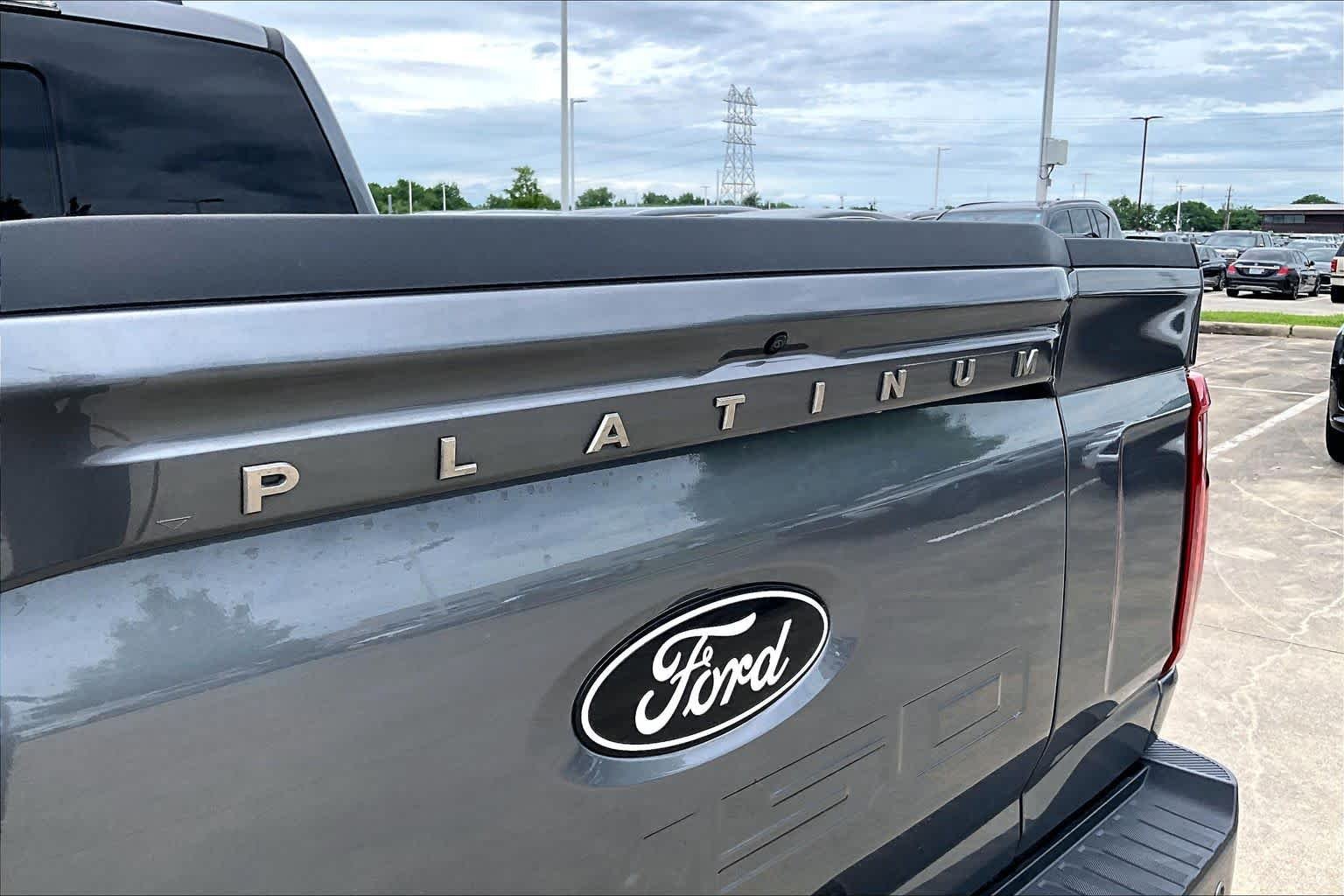 Used 2024 Carbonized Gray Metallic Ford Platinum image 9