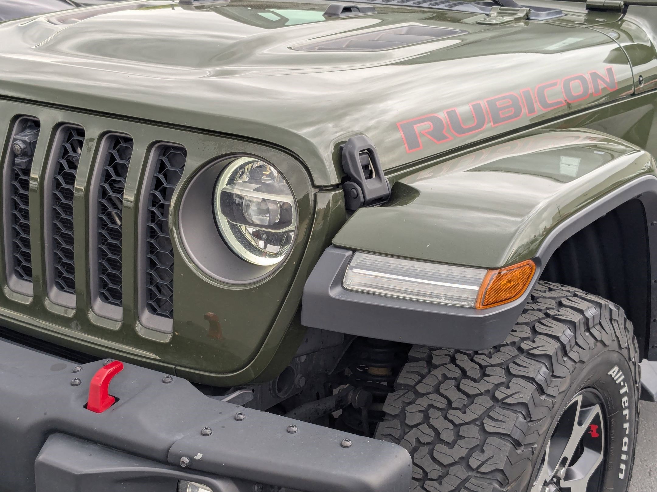 Used 2021 Sarge Green Clearcoat Jeep Unlimited Rubicon image 11