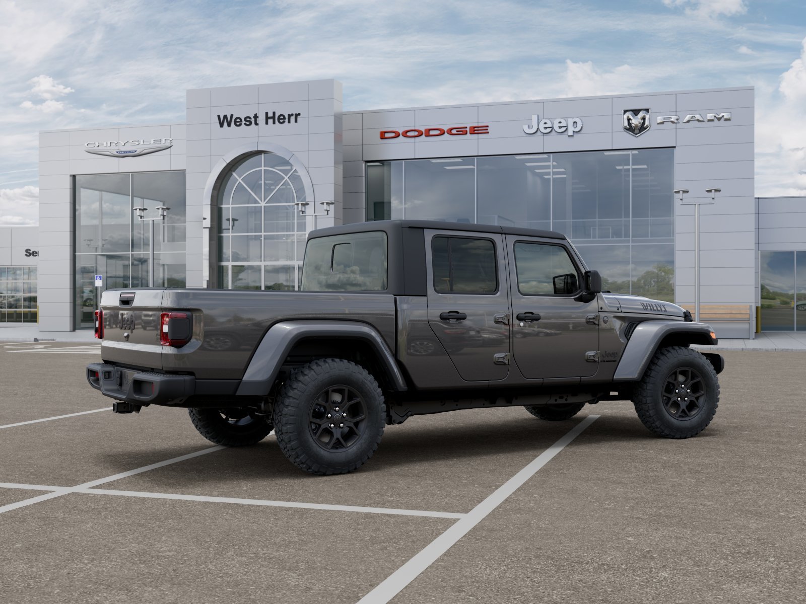 New 2026 Granite Crystal Metallic Clearcoat Jeep Willys image 4