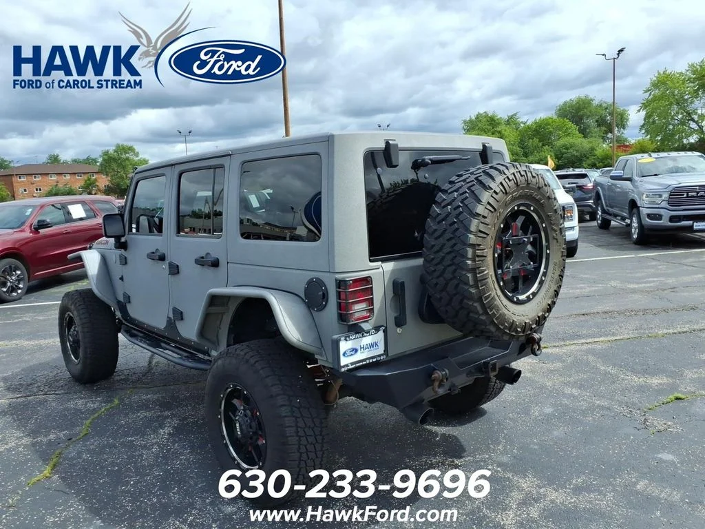 Used 2017 Black Clearcoat Jeep Unlimited Rubicon image 5