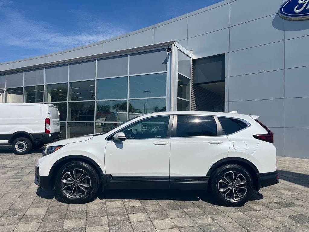 Used 2022 Platinum White Honda EX-L image 3