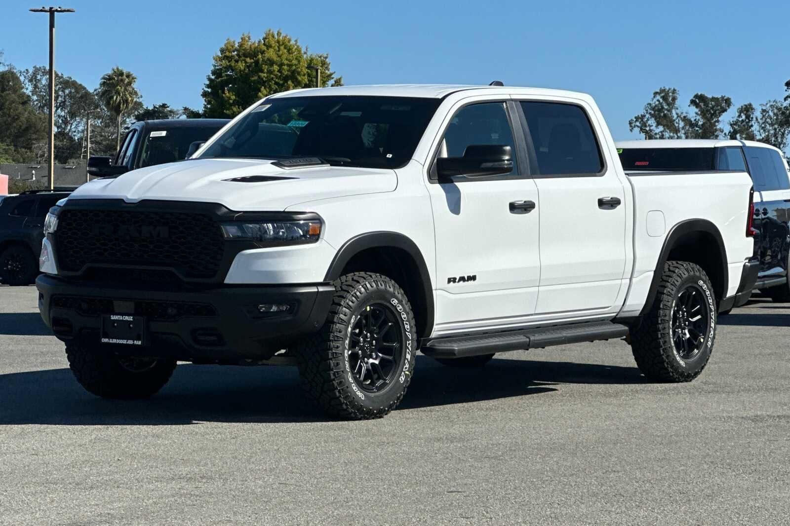 New 2026 Bright White Clear-Coat Exterior Paint RAM REBEL image 8