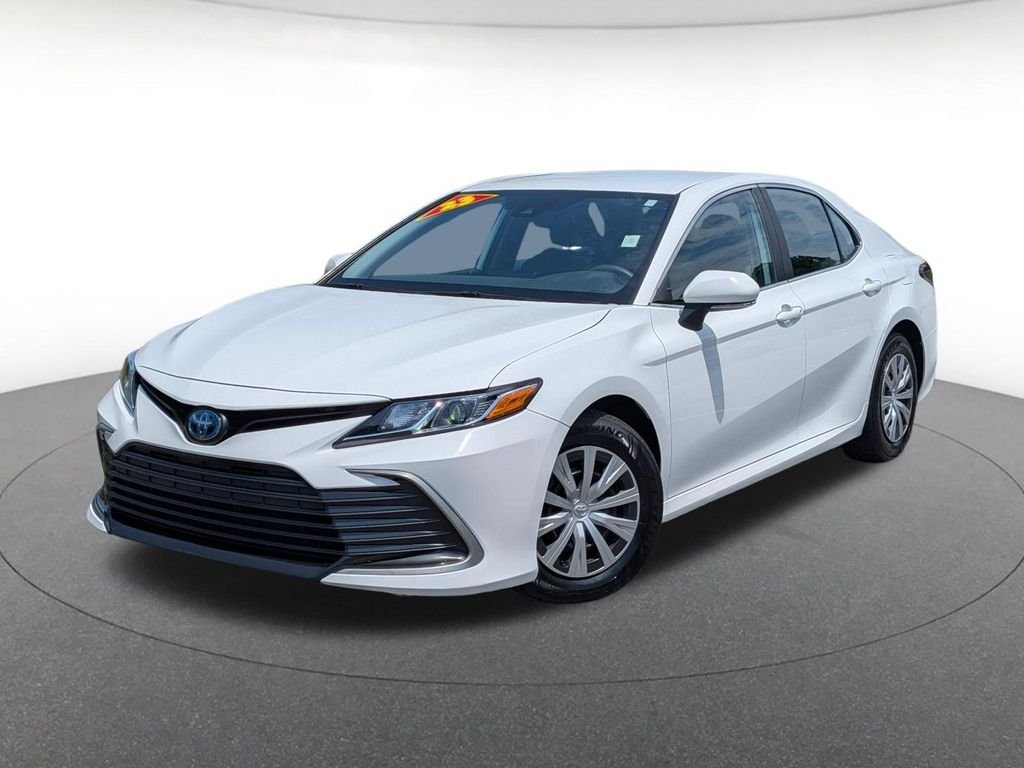 Certified Used 2023 White Toyota LE image 1