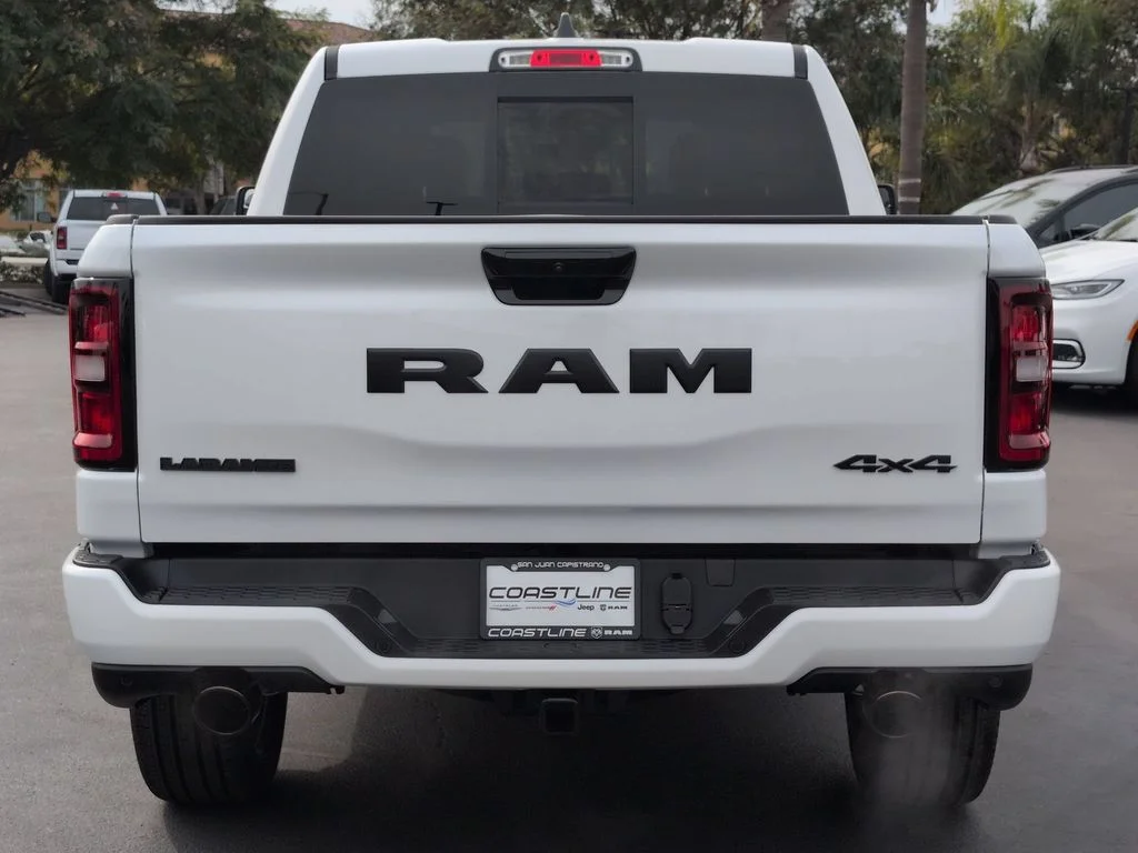 New 2026 Ivory White Tri-Coat Pearl-Coat Exterior Paint RAM Laramie image 6