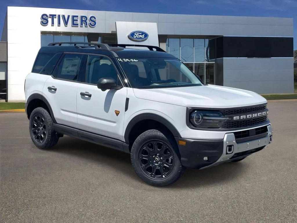 New 2026 White Ford Badlands image 1