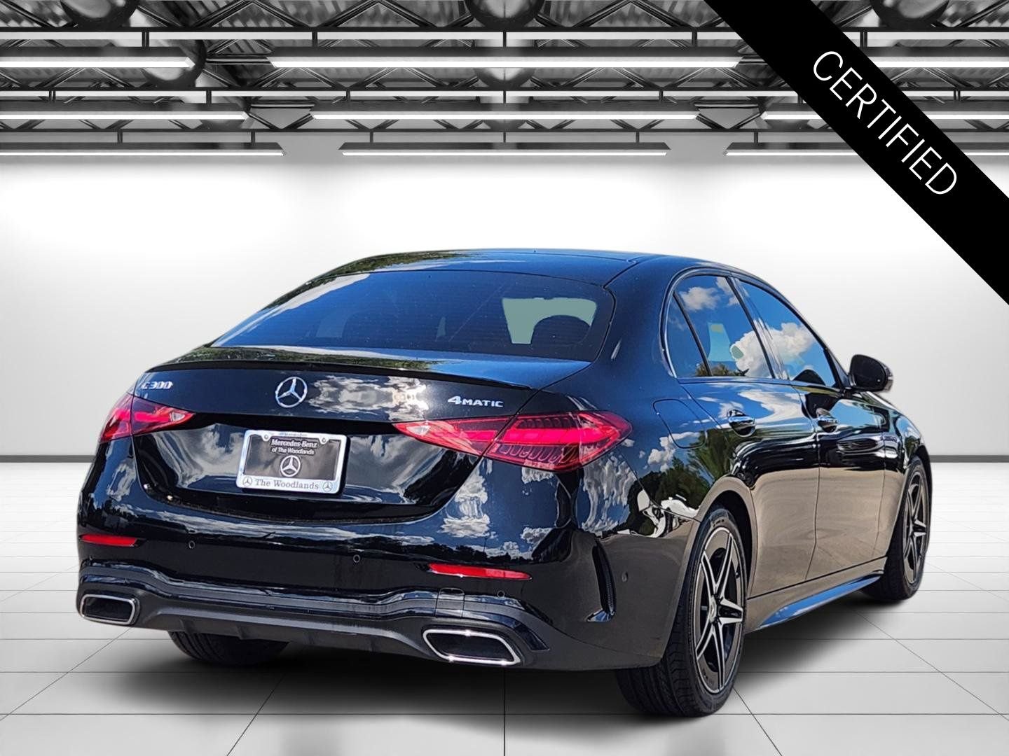 Certified Used 2023 Black Mercedes-Benz C 300 image 9
