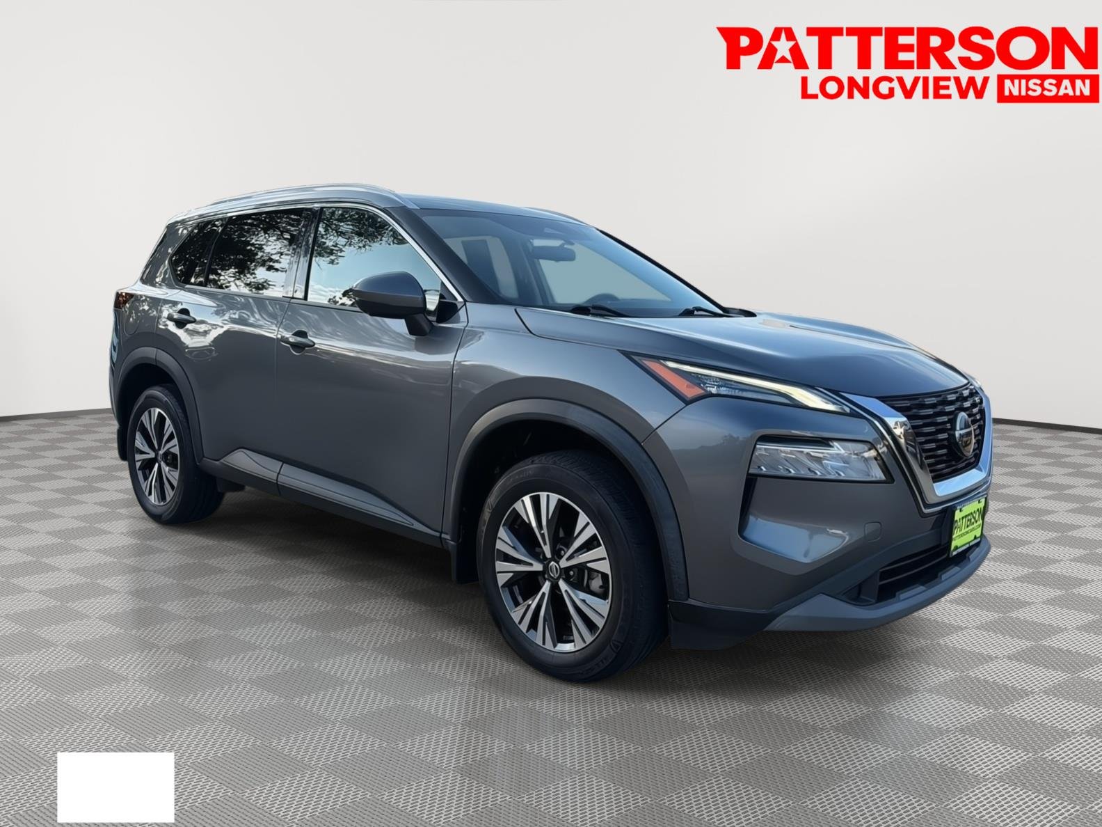 Used 2021 Gun Metallic Nissan SV image 1