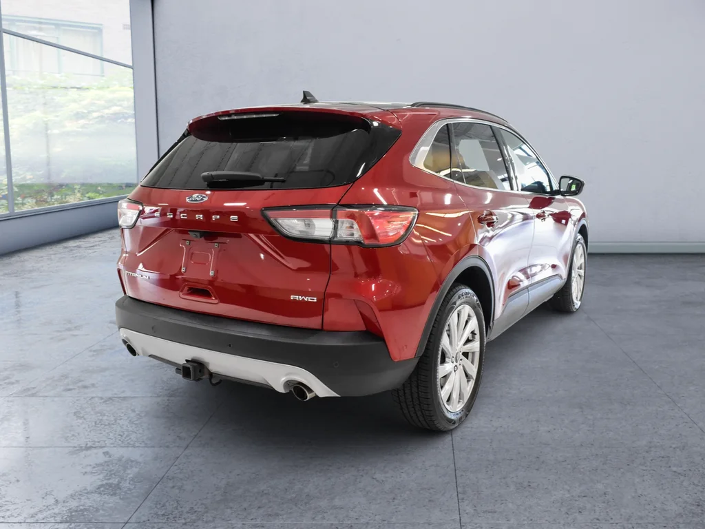 Used 2021 Red Ford Titanium image 5