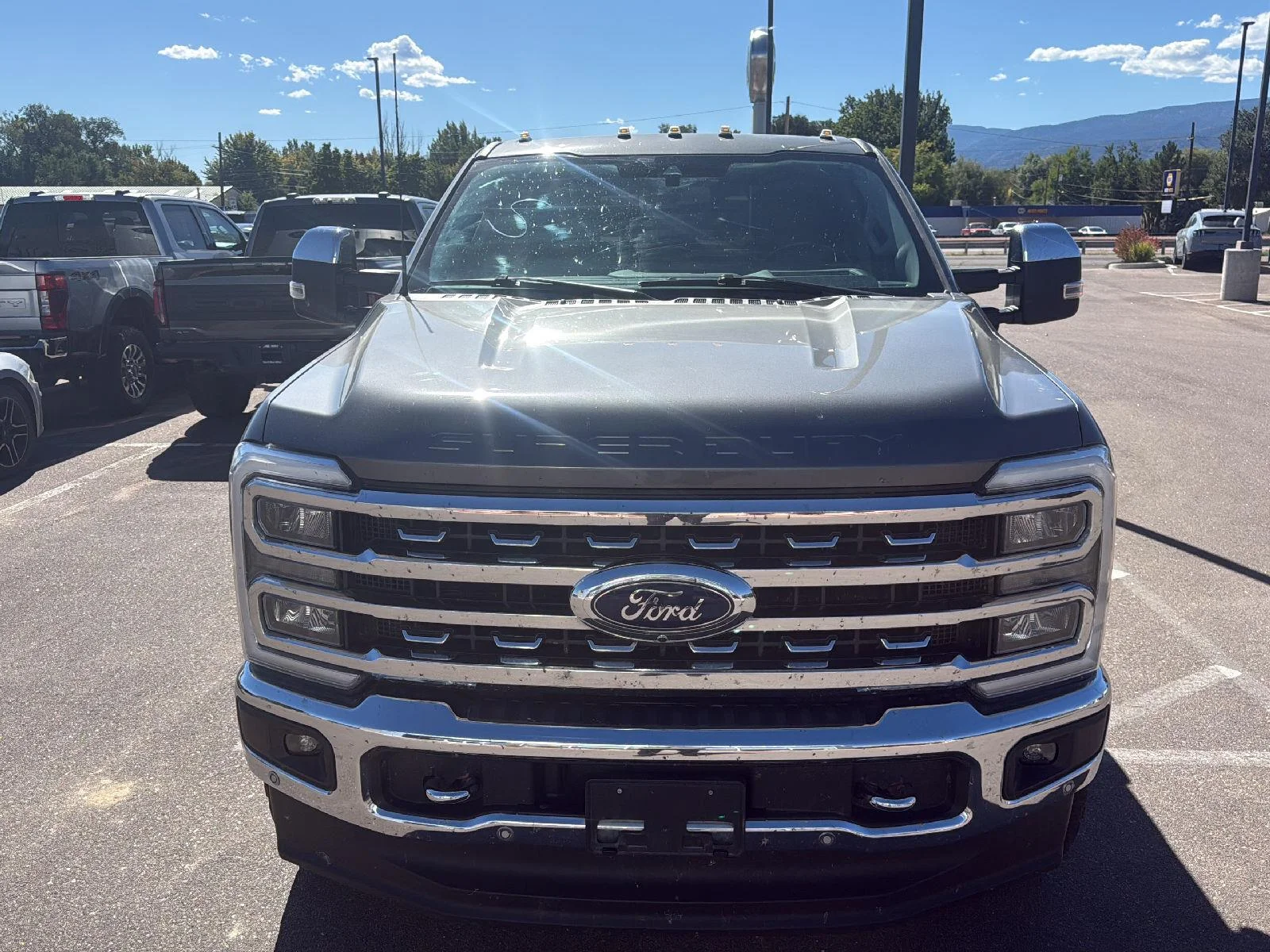Used 2024 Carbonized Gray Ford Lariat image 2