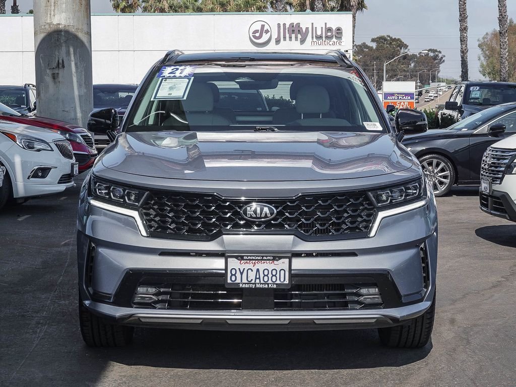 Used 2021 Silver Kia SX image 2