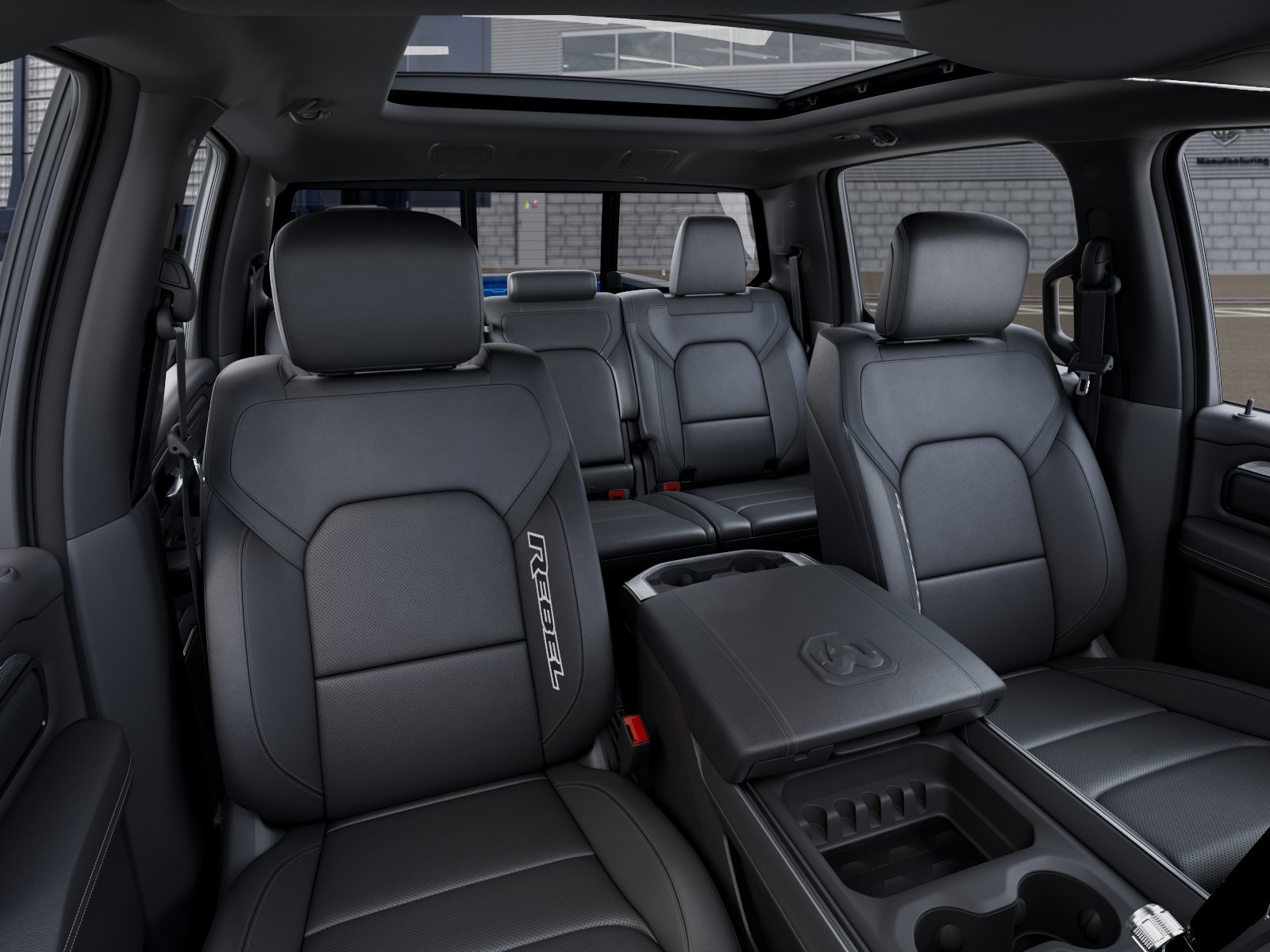 New 2026 Hydro Blue Pearl-Coat Exterior Paint RAM Rebel image 9