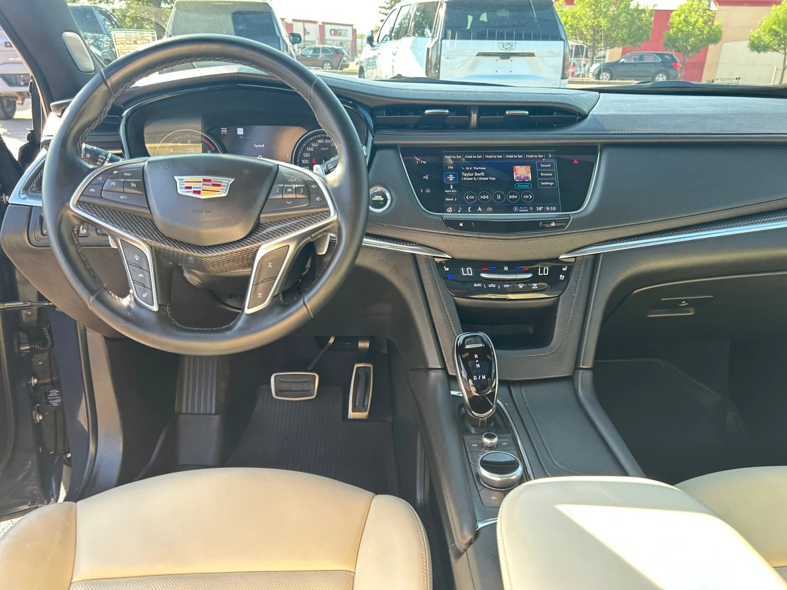 Used 2025 MIDNIGHT SKY METALLIC Cadillac AWD Sport Leather Sunroof Nav 3.6L image 21