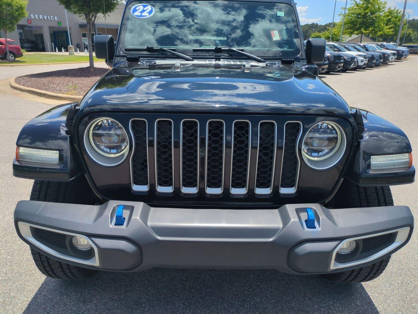 Used 2022 Black Clearcoat Jeep Unlimited Sahara image 14