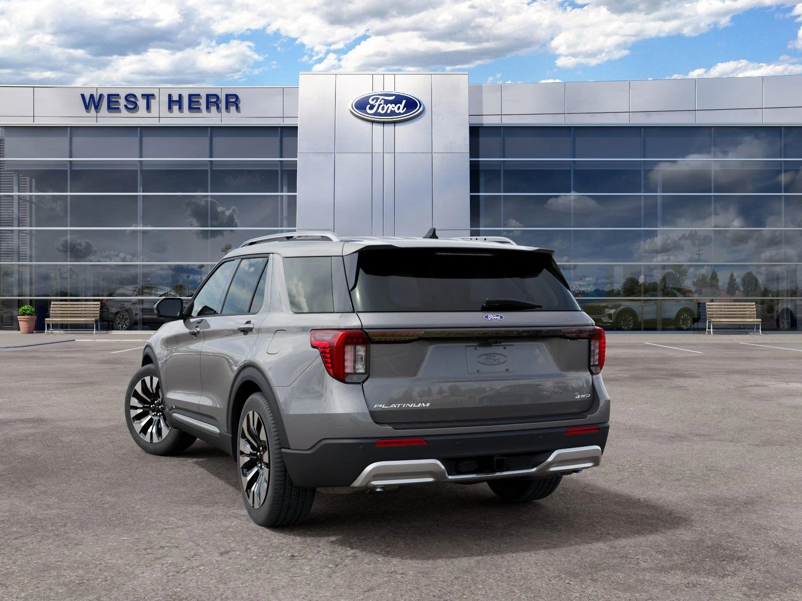 New 2027 Carbonized Gray Metallic Ford Platinum™ image 4