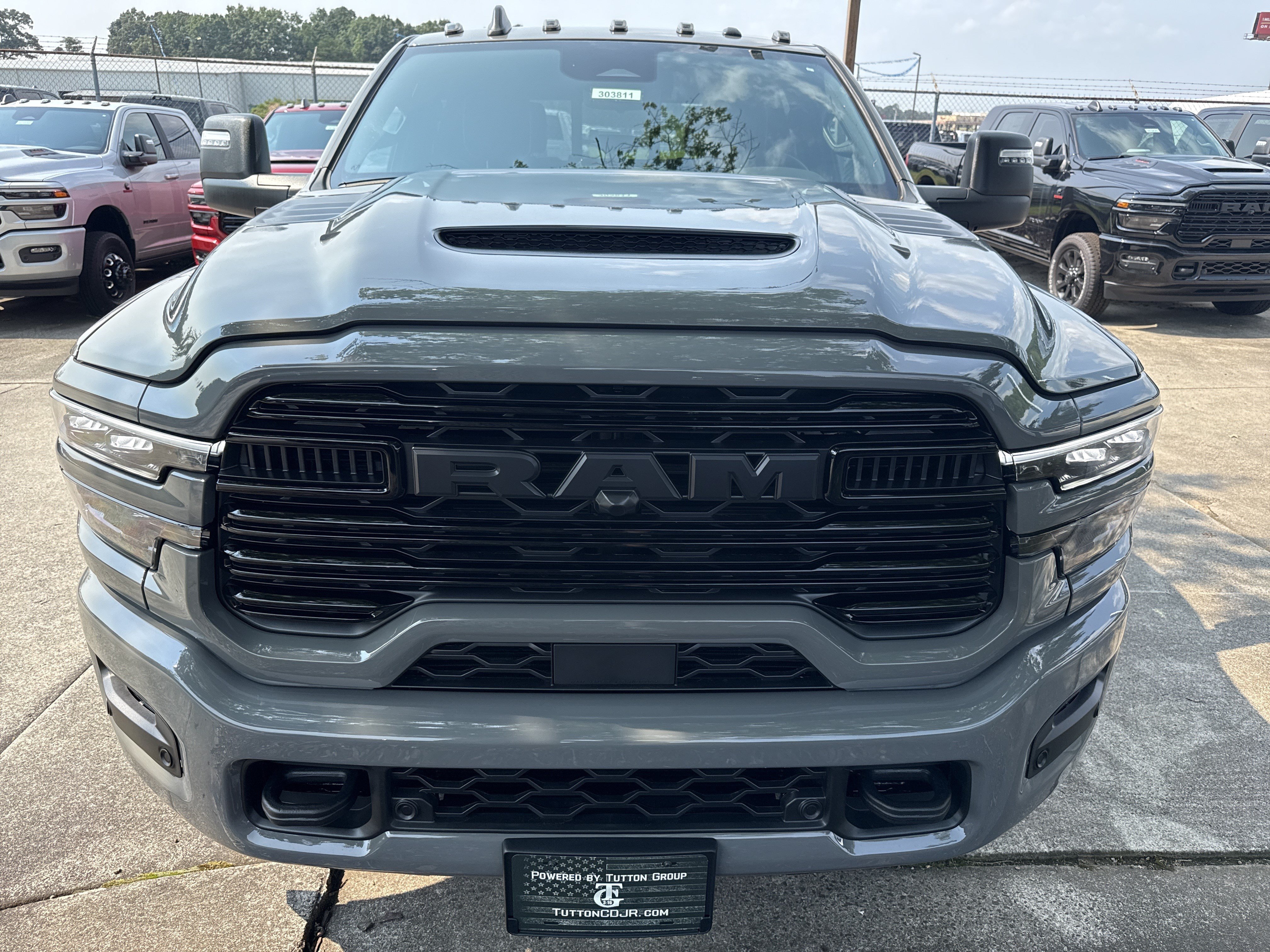 New 2026 Ceramic Gray Clearcoat RAM Laramie DRW / DUALLY image 2