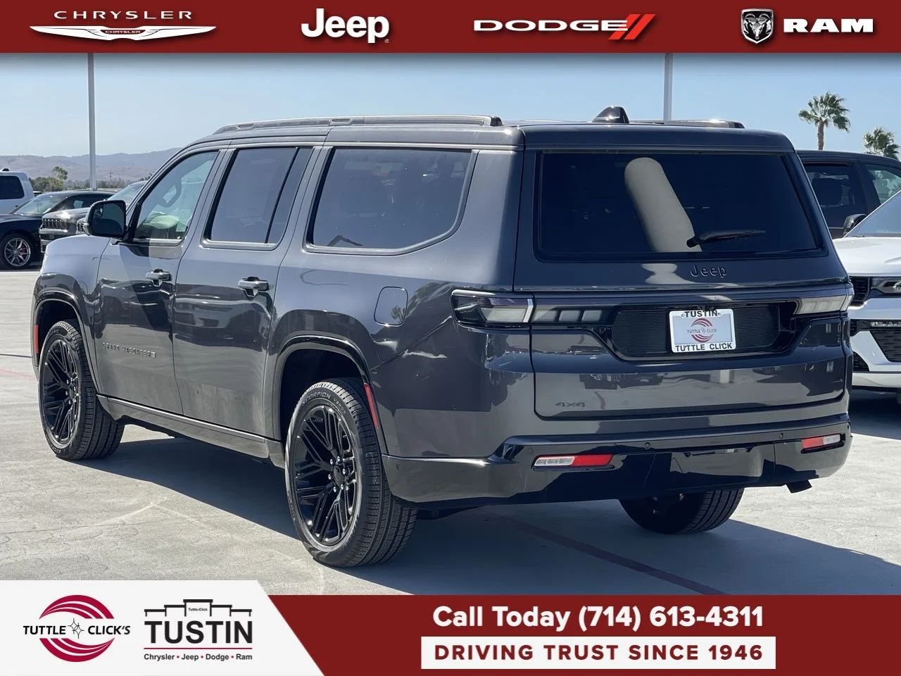 New 2026 Baltic-Gray Metallic Clear-Coat Exterior Paint Jeep Limited Reserve image 10