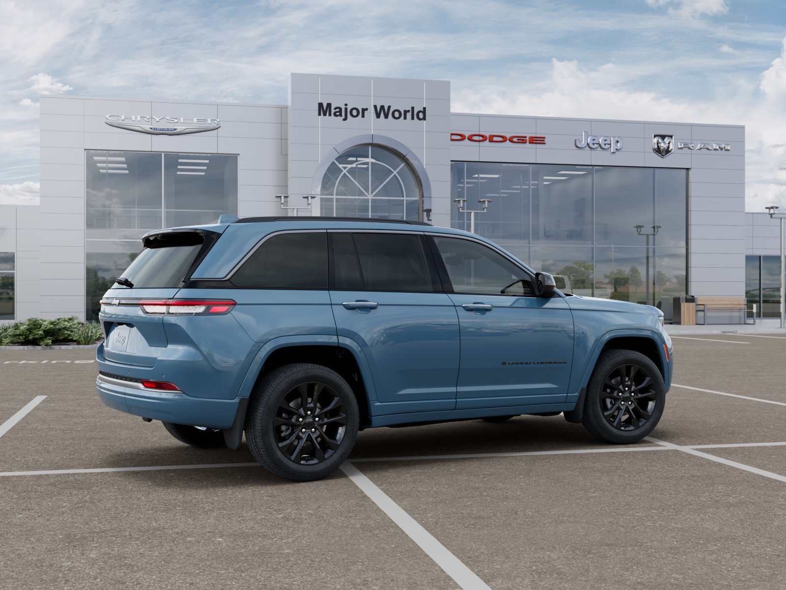 New 2026 Steel Blue Exterior Paint Jeep Limited image 4