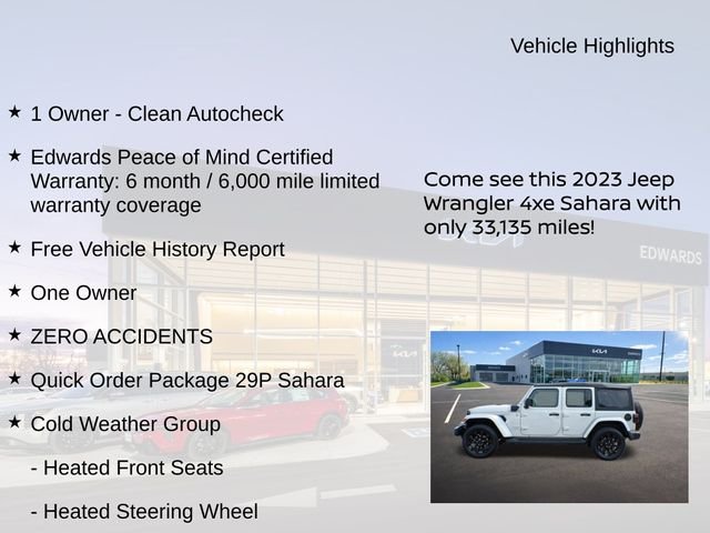 Used 2023 Silver Jeep Sahara 4xe image 11