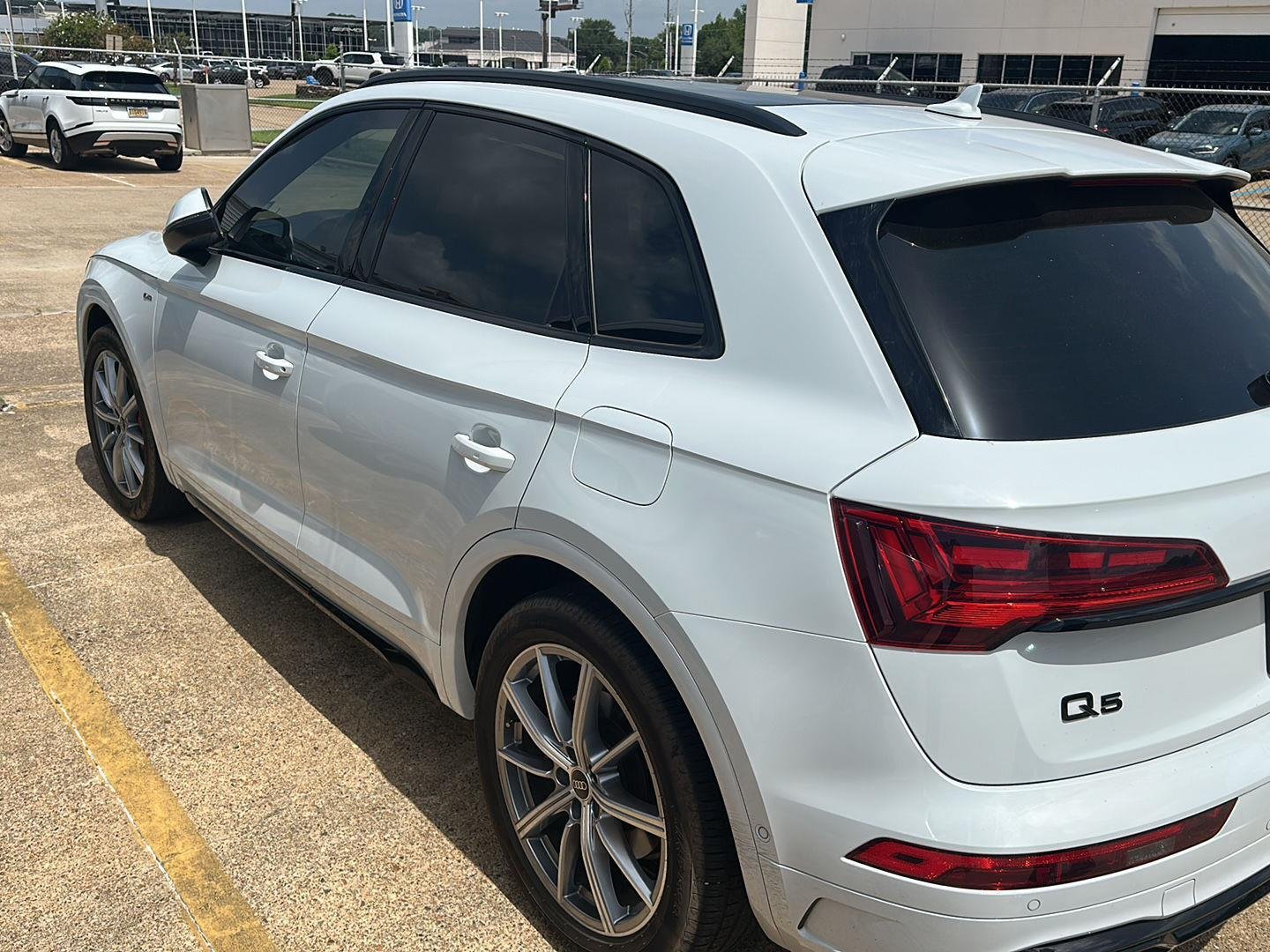 Used 2024 Glacier White Metallic Audi S line Prestige image 10