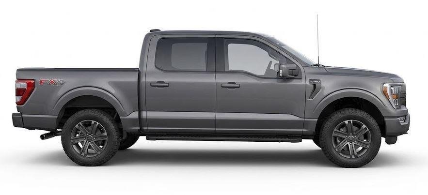 Used 2023 Carbonized Gray Metallic Ford LARIAT image 5