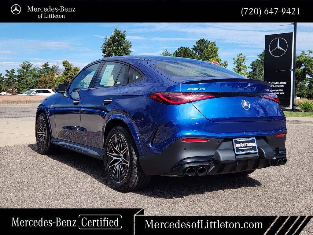 Certified Used 2026 Blue Mercedes-Benz GLC 43 AMG® Coupe image 7