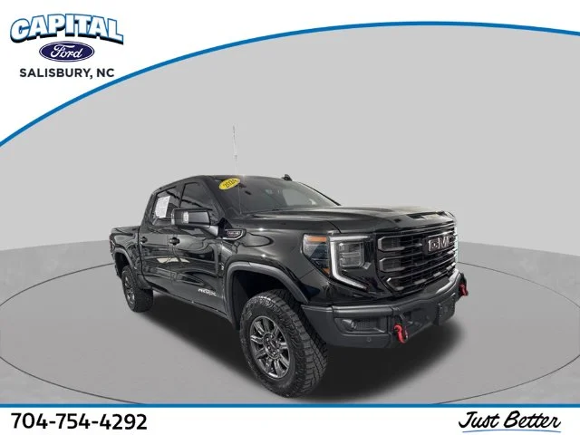 Used 2024 Black GMC AT4X image 1