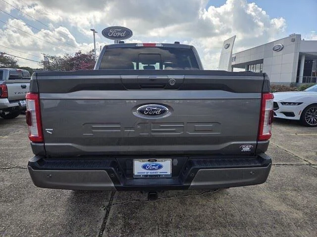 Used 2023 Carbonized Gray Metallic Ford LARIAT image 4
