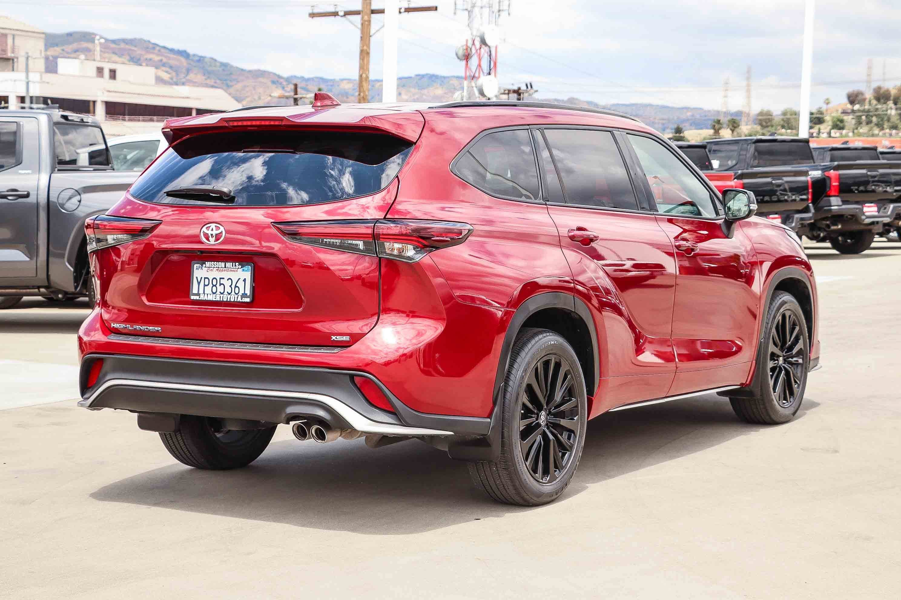 Used 2024 Ruby Flare Pearl Toyota XSE image 6